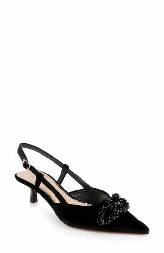 Tabitha Slingback Kitten Heel Pump