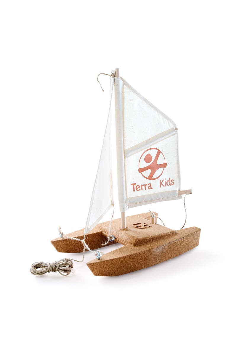 HABA Terra Kids Catamaran Kit, Main, color, 