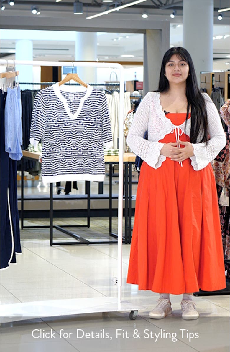 Coastline Open Stitch Sweater, sales video thumbnail
