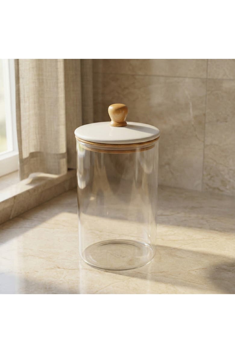 Madras Canister, Alternate, color, Clear