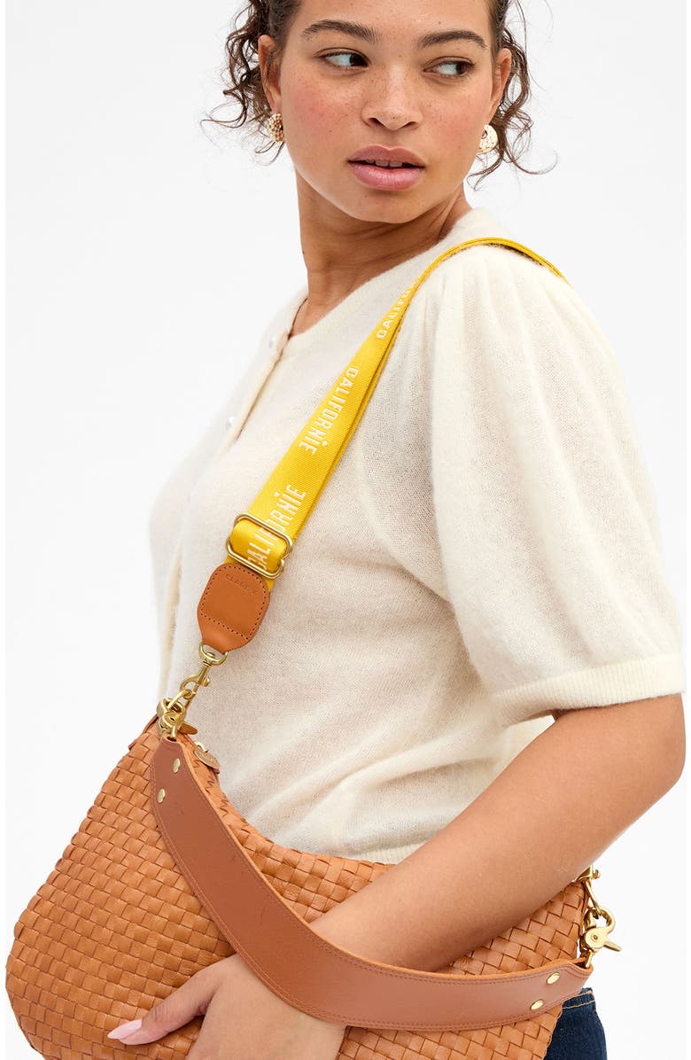 Clare V. Californie Adjustable Strap, Alternate, color, Snap Dragon