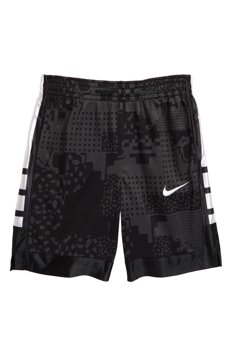 Nike Kids' Dri-FIT Elite Super Digital Camo Athletic Shorts, Main, color,