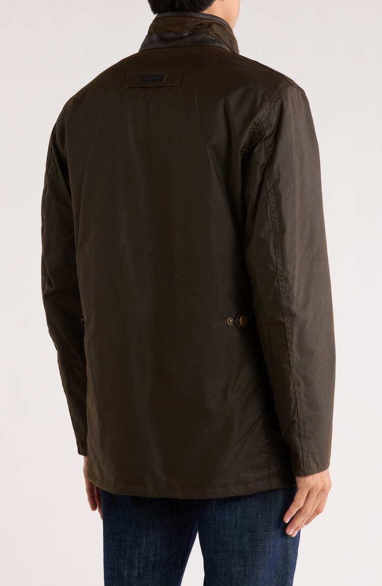 Barbour Prestbury Waxed Cotton Jacket, Alternate, color, 