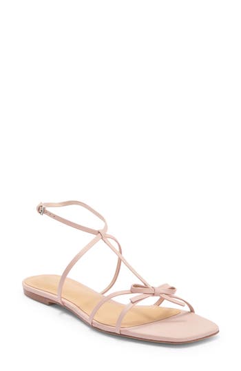 Reformation Maya Bow Sandal In White