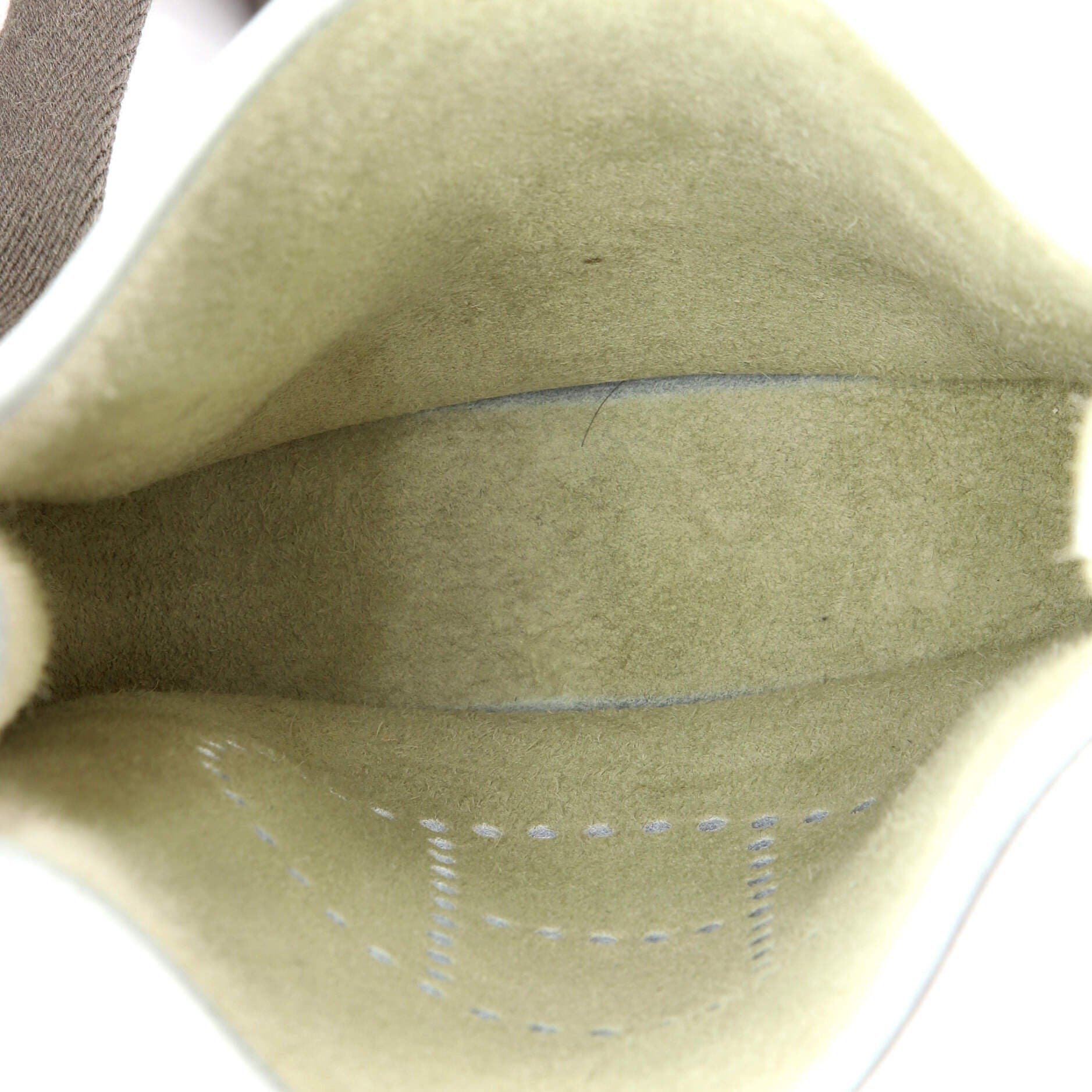 Pre-Owned Hermes Evelyne Bag Gen III Clemence TPM, Alternate, color, Bleu Pale