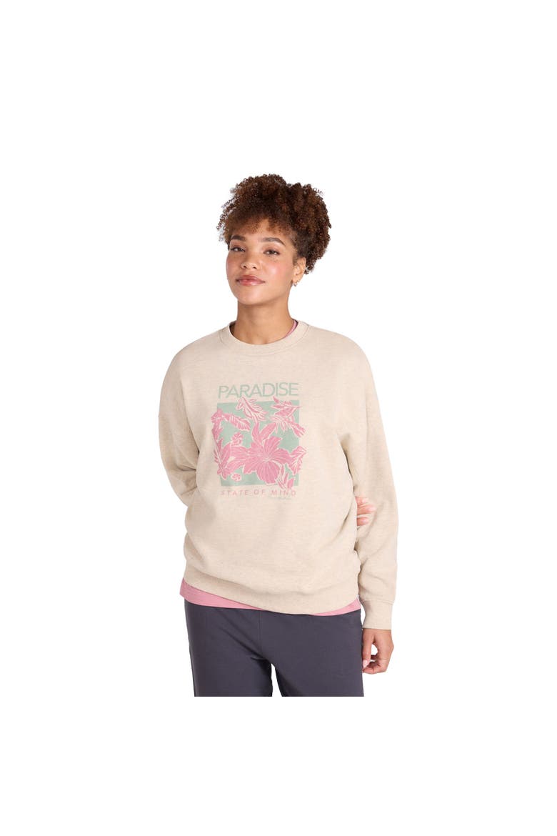 Dakota Graphic Sweatshirt, Main, color, Cream