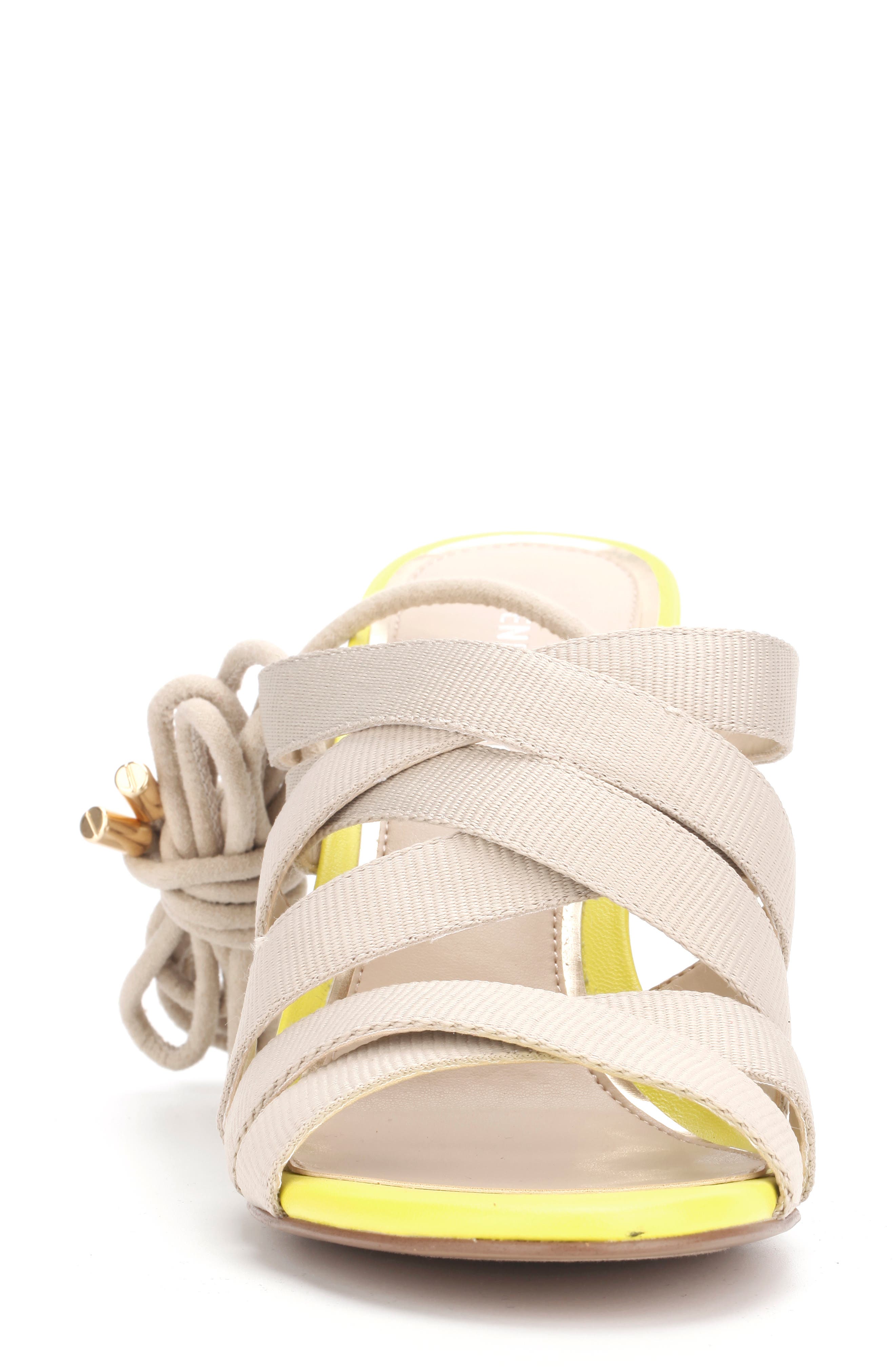 Kenneth Cole New York Beatrix 85 X Band Wrap Sandal, Alternate, color, Stone Combo