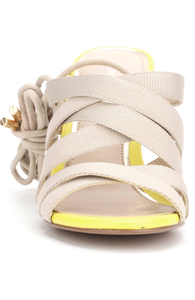 Kenneth Cole New York Beatrix 85 X Band Wrap Sandal, Alternate, color, Stone Combo