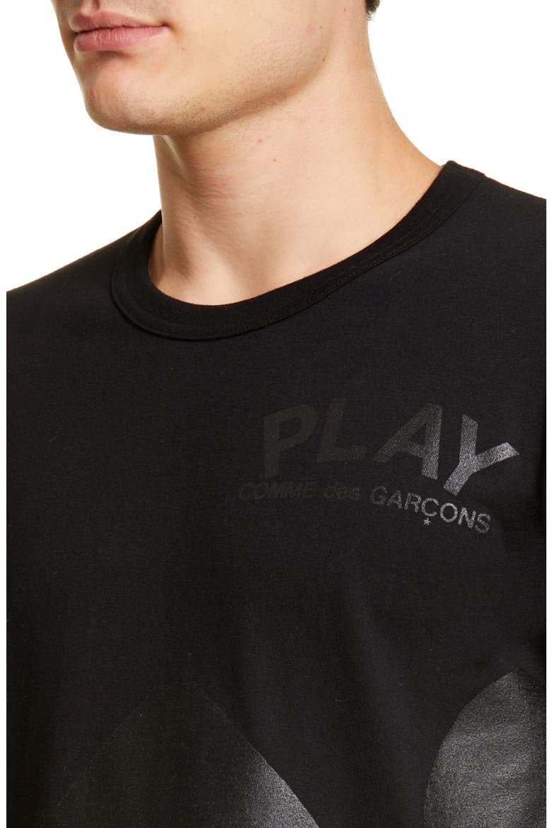 Comme des Garçons PLAY Double Heart Graphic Tee (Men) | Nordstrom