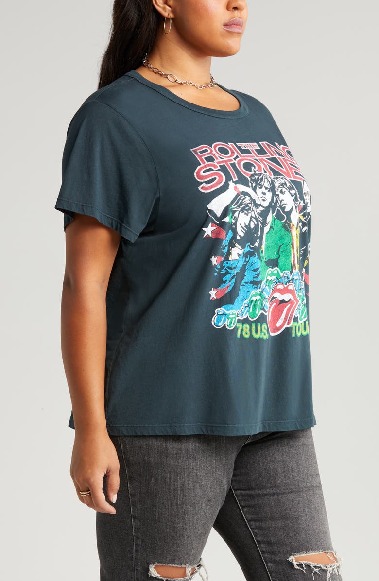 Daydreamer Rolling Stones Cotton Graphic T-Shirt, Alternate, color,