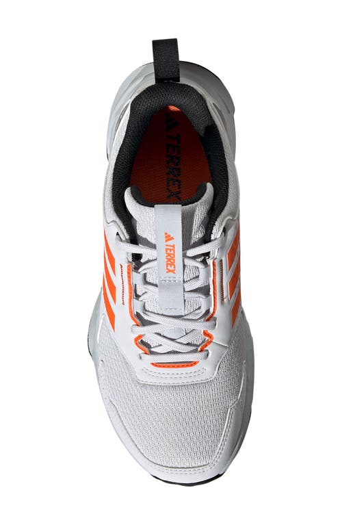 Adidas Originals Adidas Terrex Tracefinder Trail Hiking Shoe In Dash Grey/orange/solid Grey