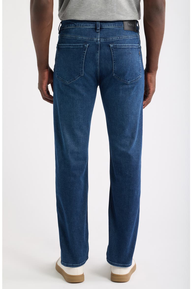 Ogden Regular Fit Straight Leg Jeans, Alternate, color, DARK BLUE