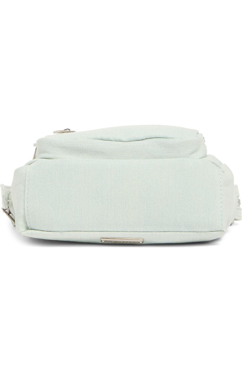 Madden Girl Denim Mini Hobo Bag, Alternate, color,