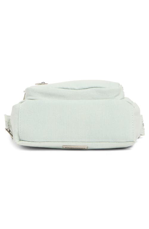 Madden Girl Denim Mini Hobo Bag
