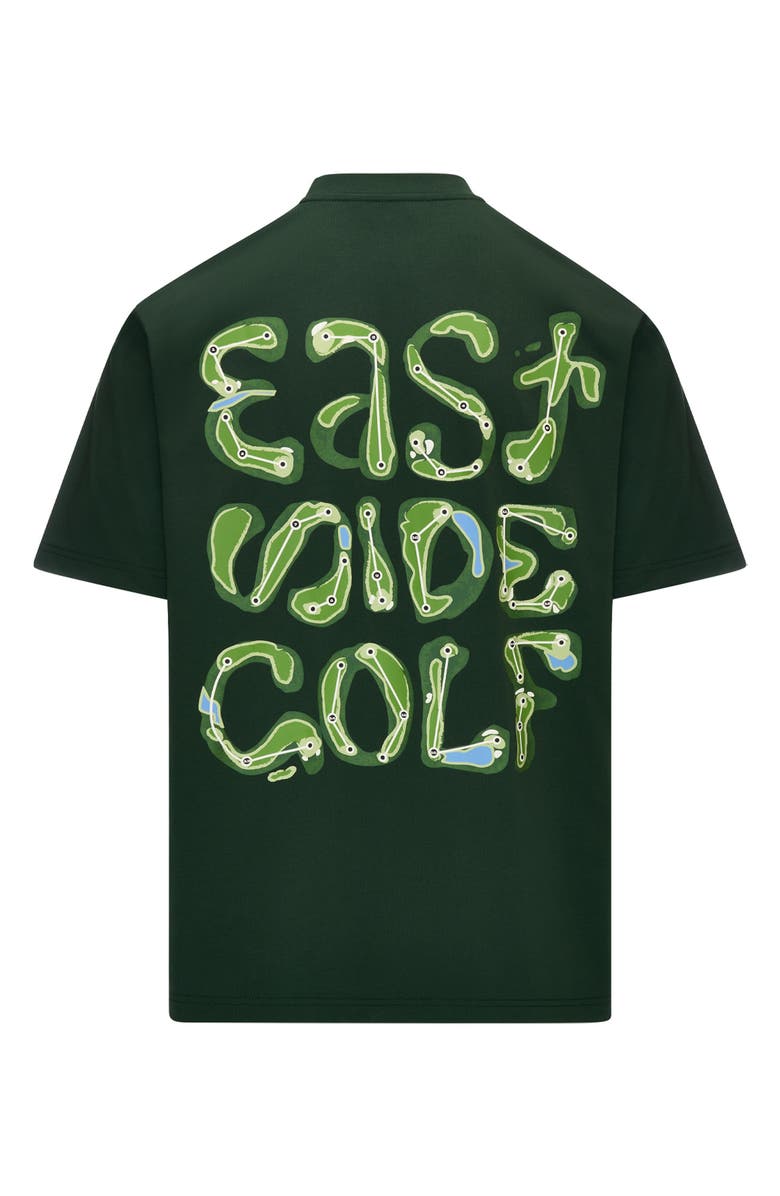 Eastside Golf Chart Your Own Course Graphic T-Shirt, Alternate, color, Hunter Green