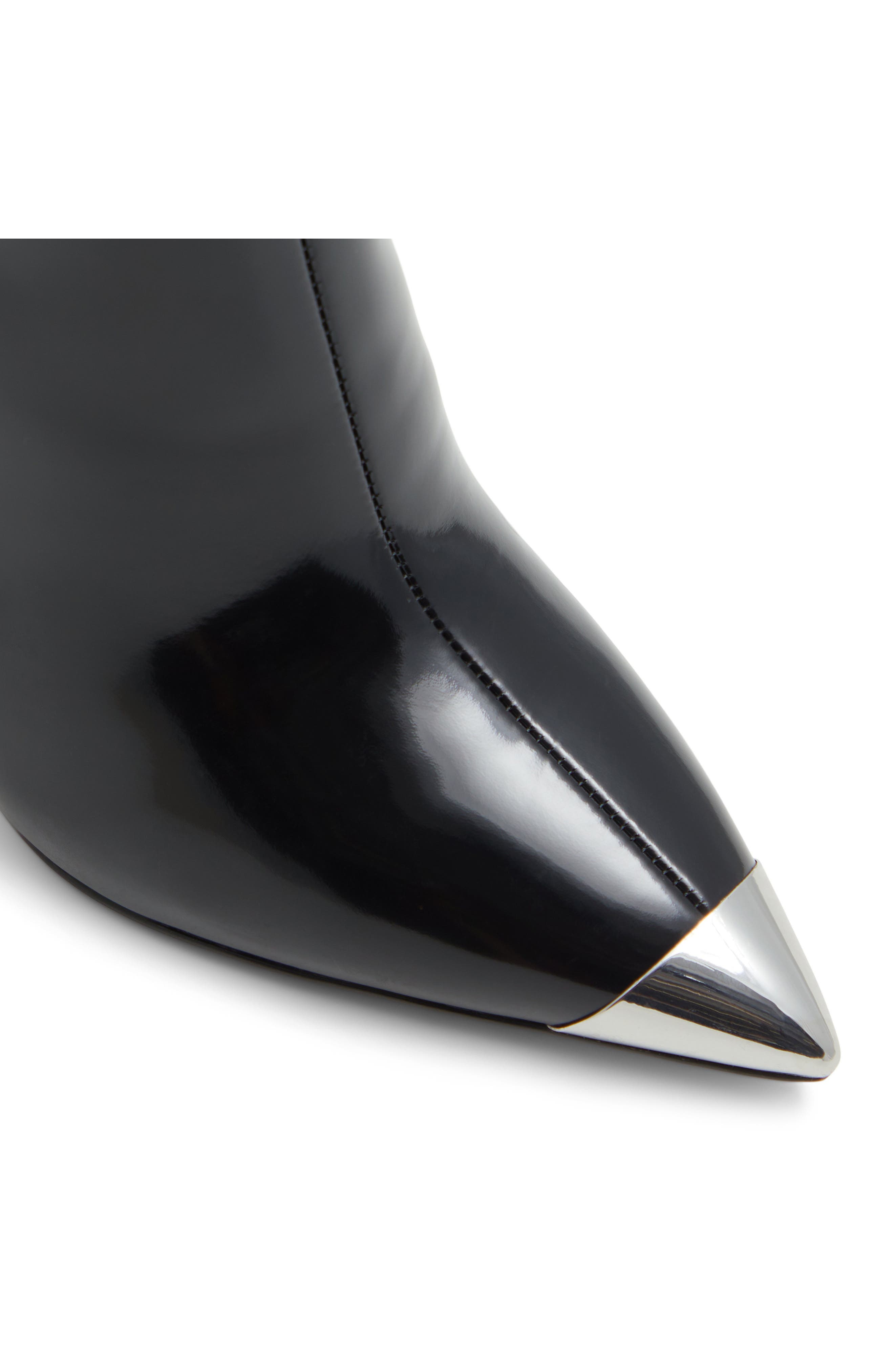 ALDO Agathea Pointed Cap Toe Knee High Boot, Alternate, color, 