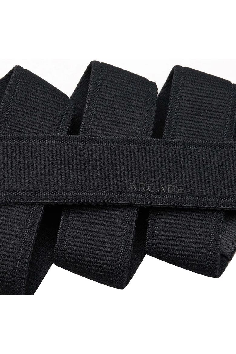 Atlas Slim Long Belt, Alternate, color, Black