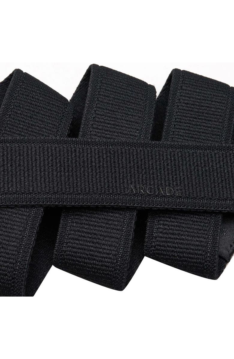 ARCADE Atlas Slim Long Belt, Alternate, color, Black