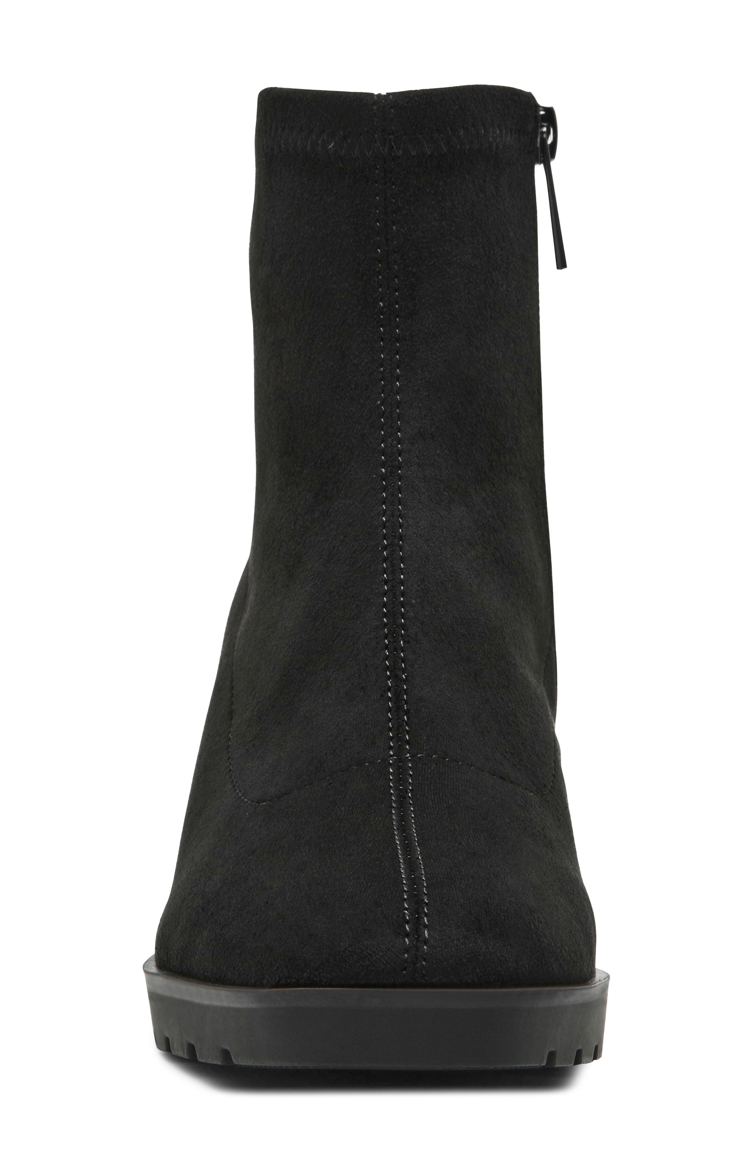 Gabi Bootie, Alternate, color, BLK MICRO SUEDE