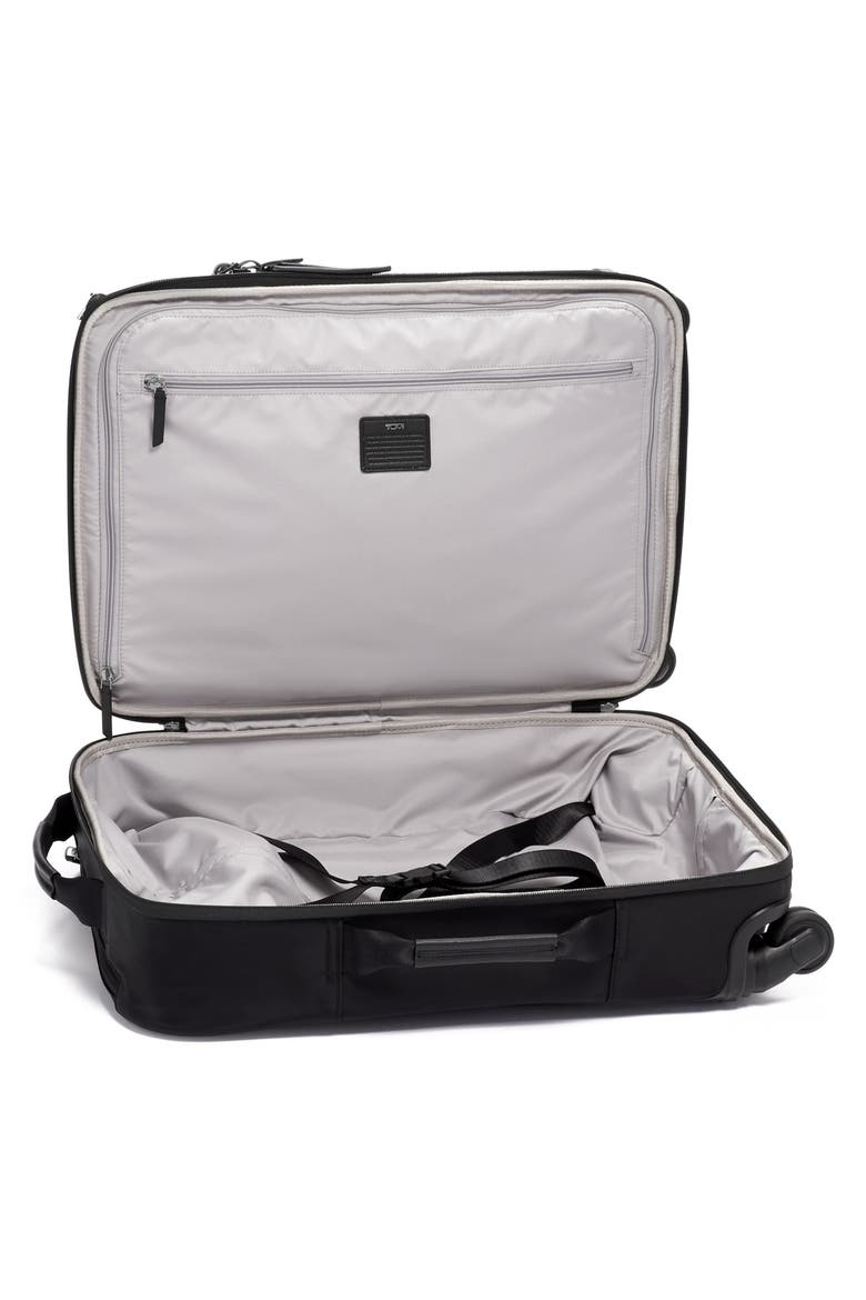 Léger 22-Inch International Wheeled Carry-On, Alternate, color, BLACK/ GUNMETAL