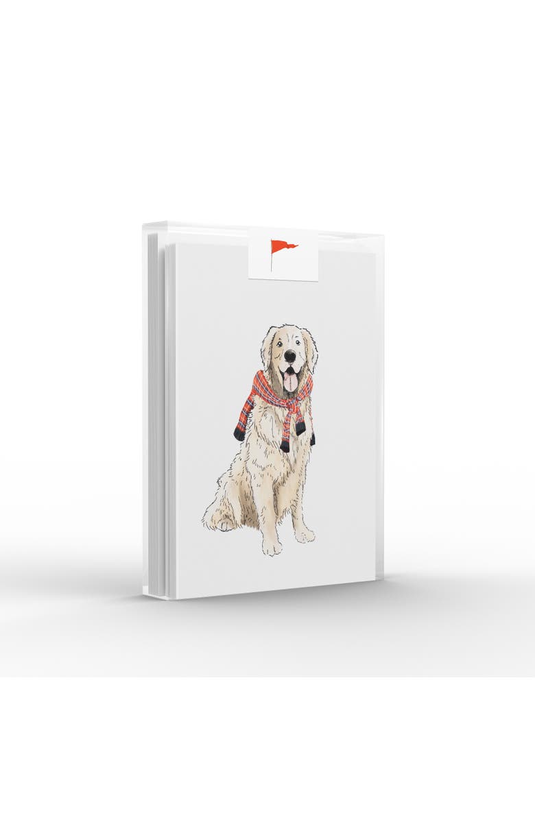 Ramus & Co Preppy Retriever Greeting Card Pack Set, Main, color, Multi-Pack