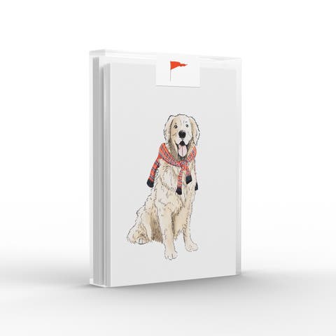 Preppy Retriever Greeting Card Pack Set (8 ct.)