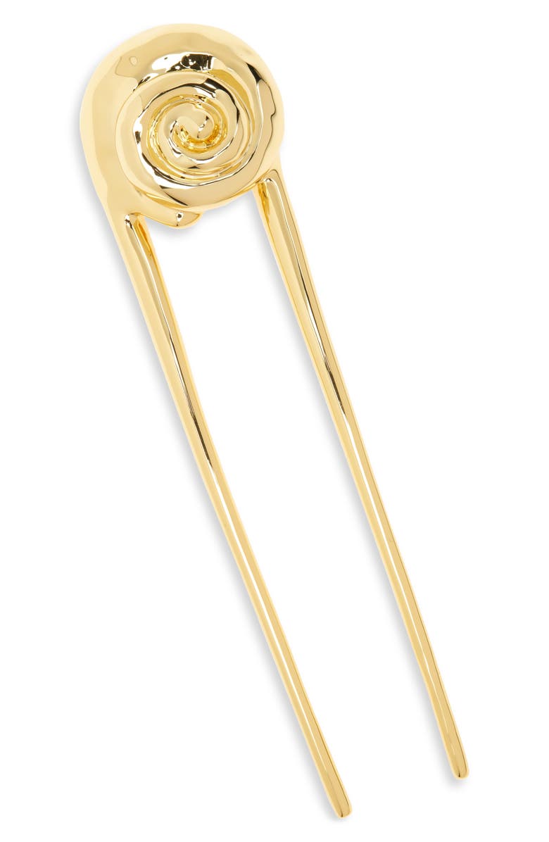 LELET NY Leila Swirl French Pin, Main, color, Gold