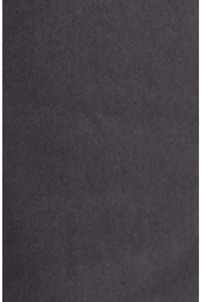 Alec Stretch Organic Cotton Gabardine Work Pants, Alternate, color, BLACK