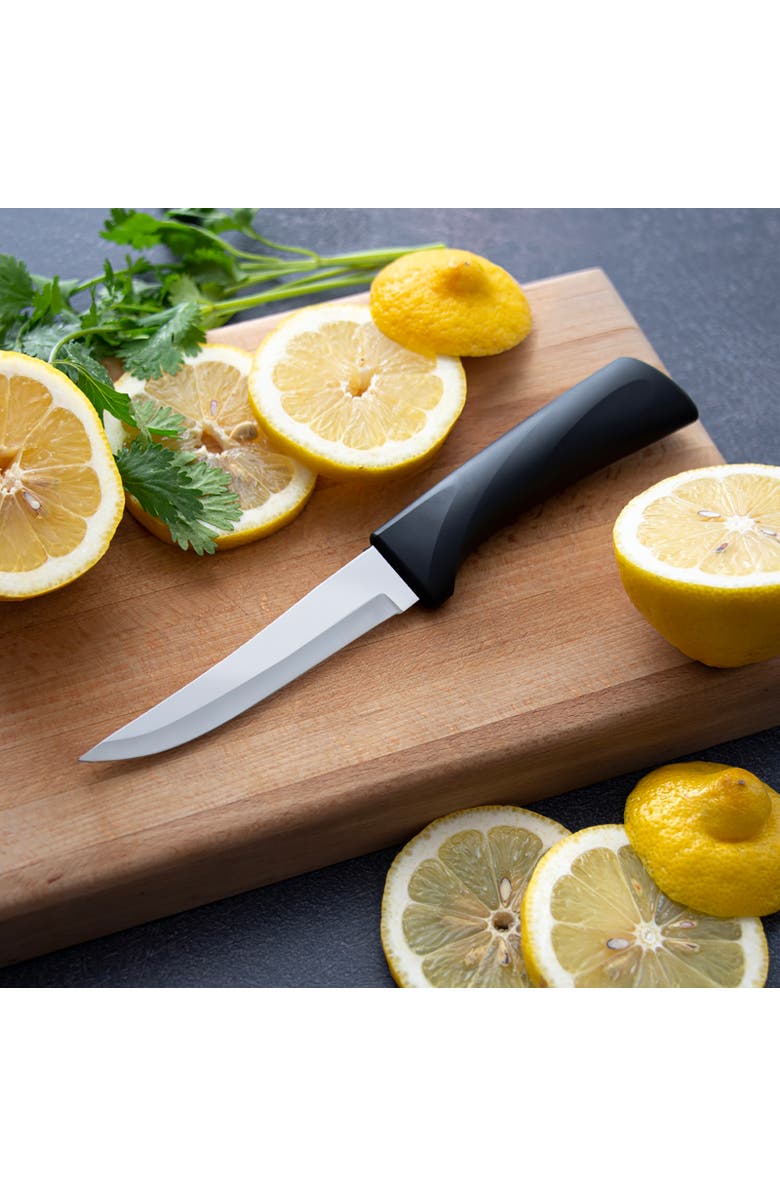 Rada Cutlery 4.375-Inch Super Parer Anthem Wave Handle, Alternate, color, Black