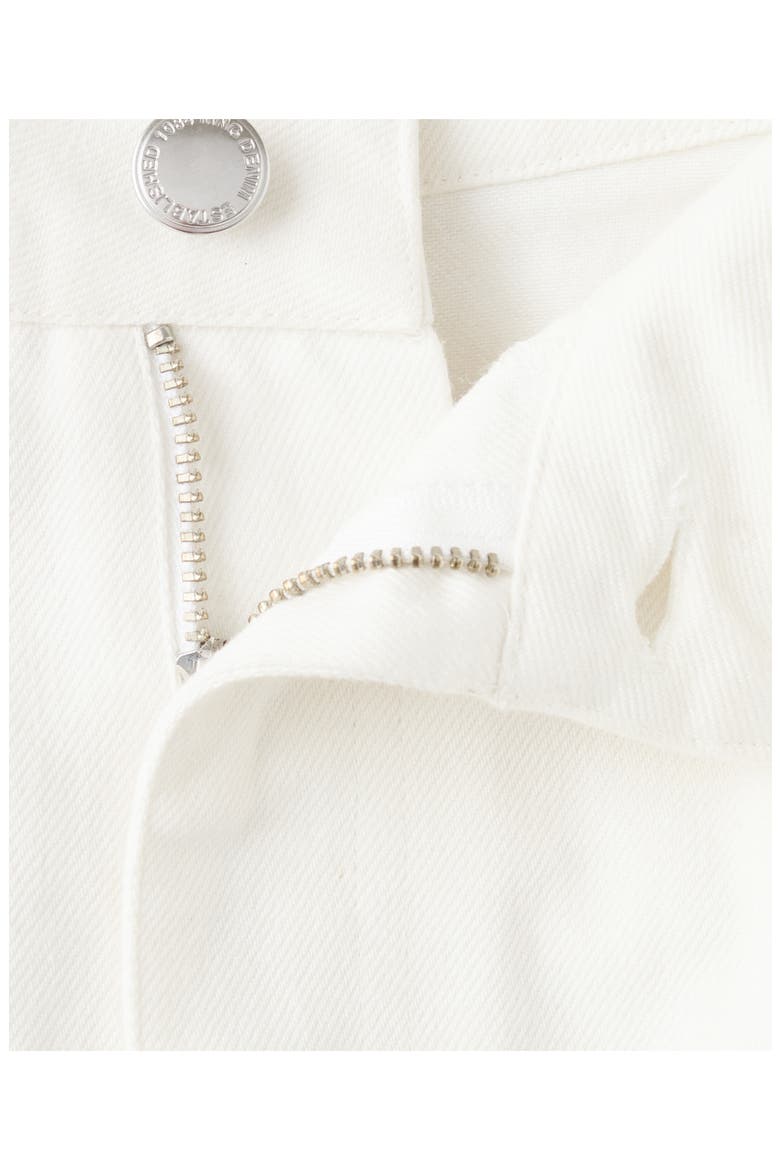 Openwork Embroidered Balloon Jeans, Alternate, color, WHITE