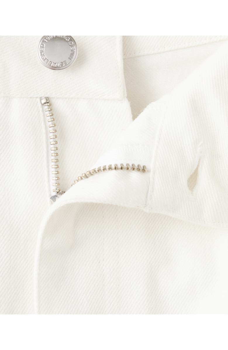 MANGO Openwork Embroidered Balloon Jeans, Alternate, color, White