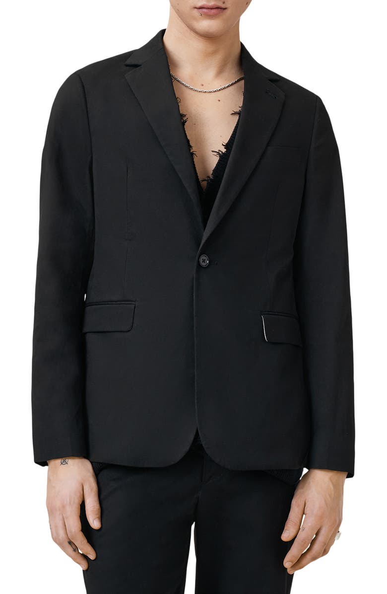 AllSaints Odin Blazer, Main, color,