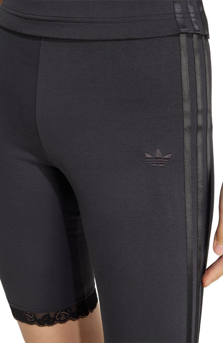 adidas Originals Lace Cycling Shorts, Alternate, color, Black