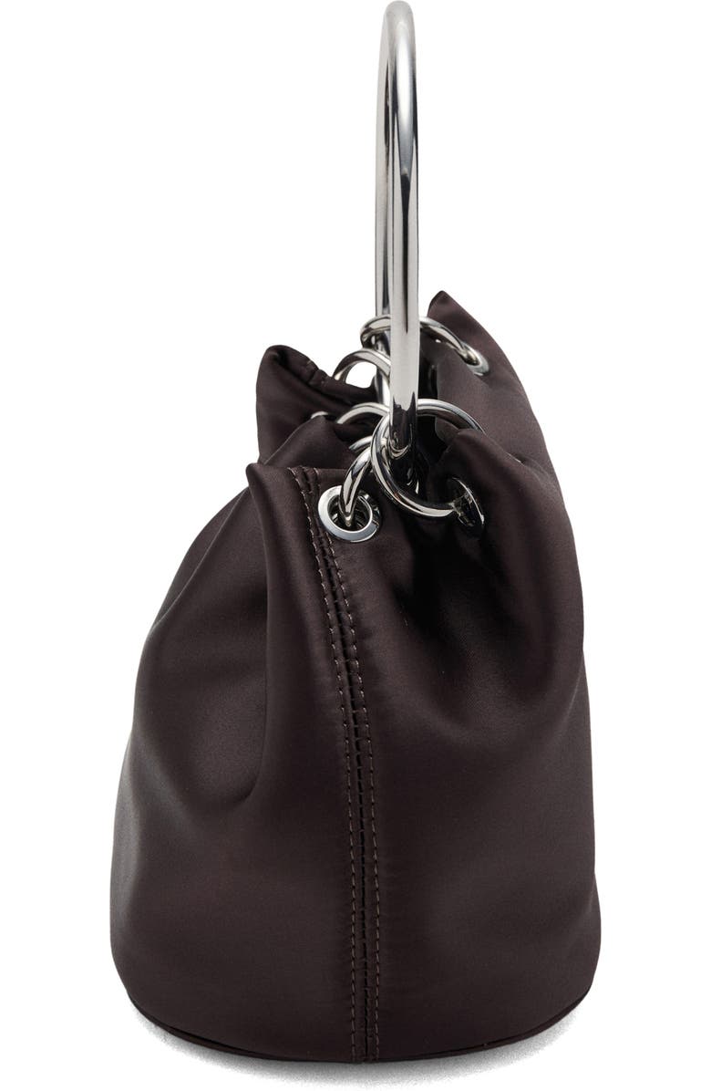 MANGO Satin Top Handle Bag, Alternate, color,