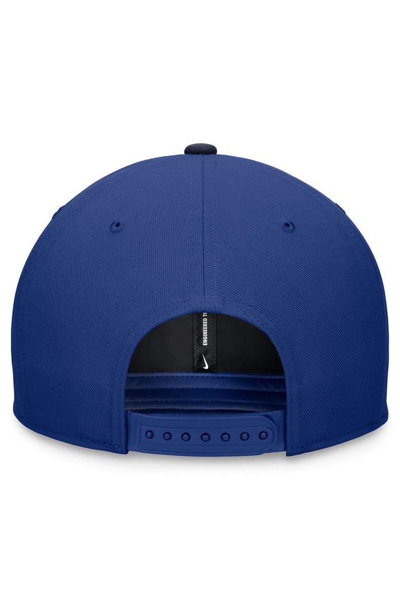 Men's Nike Royal/Navy Toronto Blue Jays Evergreen Two-Tone Snapback Hat, Alternate, color, Royal