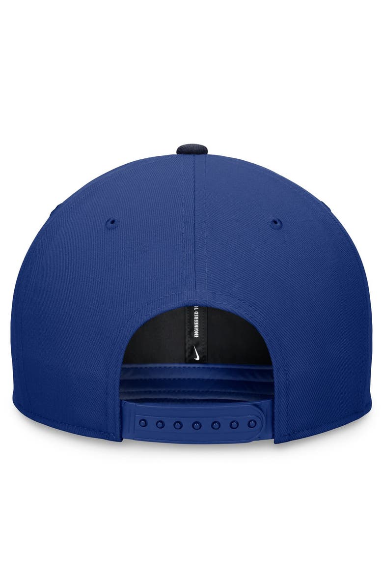 Nike Men's Nike Royal/Navy Toronto Blue Jays Evergreen Two-Tone Snapback Hat, Alternate, color, 