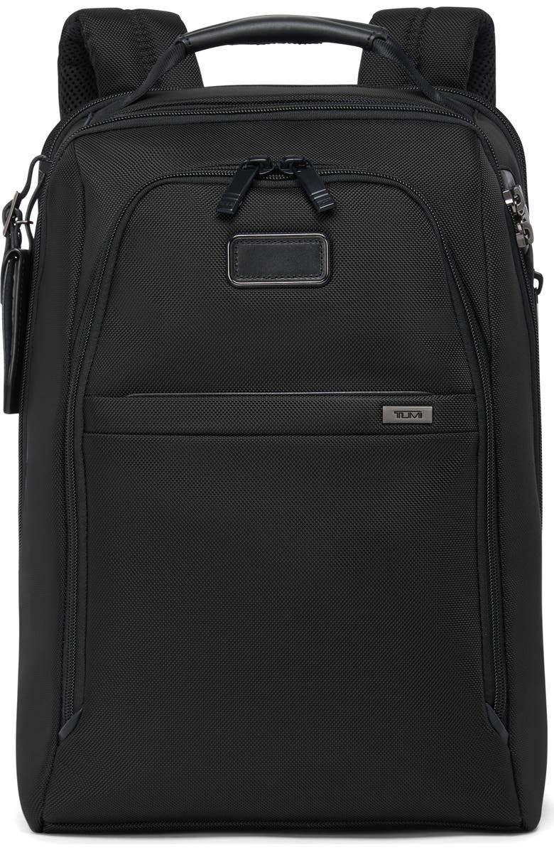 TUMI Medium 15-Inch Expandable Backpack, Main, color, Black