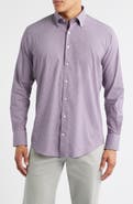 Peter Millar Petaluma Check Performance Twill Button-Down Shirt