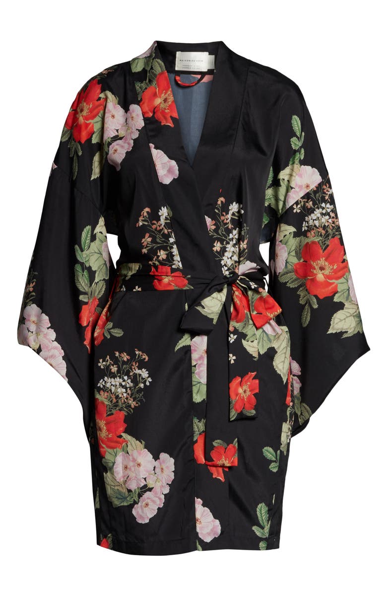 Maison du Soir Tokyo Short Robe, Alternate, color, 