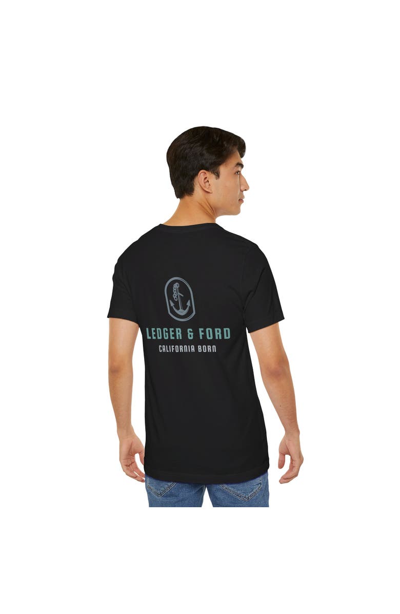 Ledger & Ford L&F Anchor Graphic Tee, Alternate, color, Black