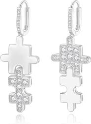 Classicharms Jigsaw Puzzle Drop Earrings