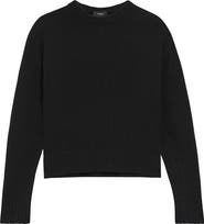 Theory Cashmere Crewneck Crop Sweater