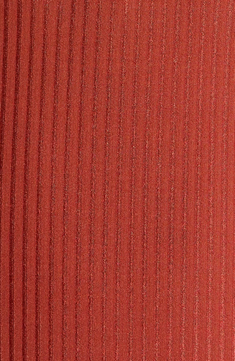 Robin Piccone Angela Plunge One-Piece Swimsuit, Alternate, color, Spice