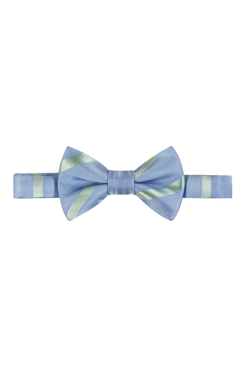 Plaid Button-Up Bodysuit, Sweater Vest, Bow Tie & Pants Set, Alternate, color, LIGHT GREEN PLAID