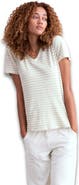 Celtic & Co. Relaxed V-Neck Linen Blend T-Shirt