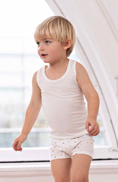 Noggiwear Buttoned Loungewear Set In White