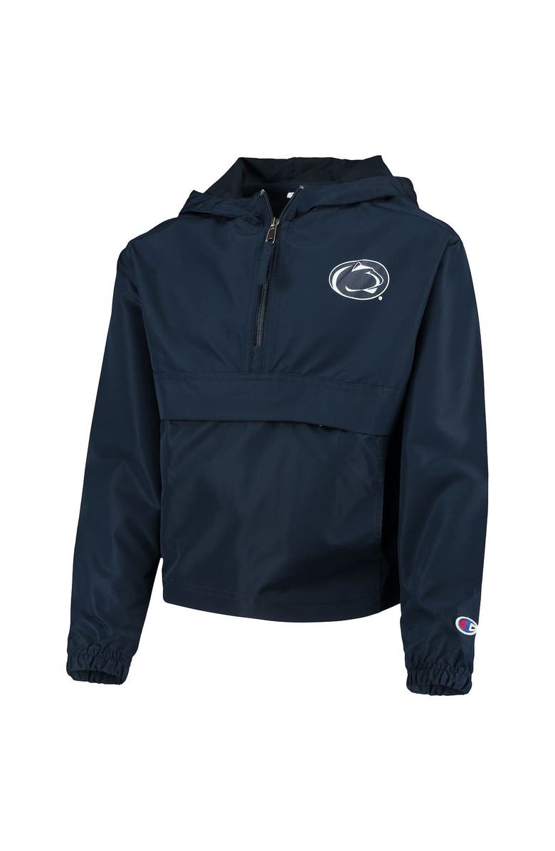 Champion Youth Champion Navy Penn State Nittany Lions Pack & Go Windbreaker Jacket, Alternate, color, Navy