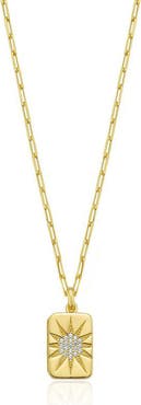 The Lovery Fine Jewelry Starburst Locket Necklace