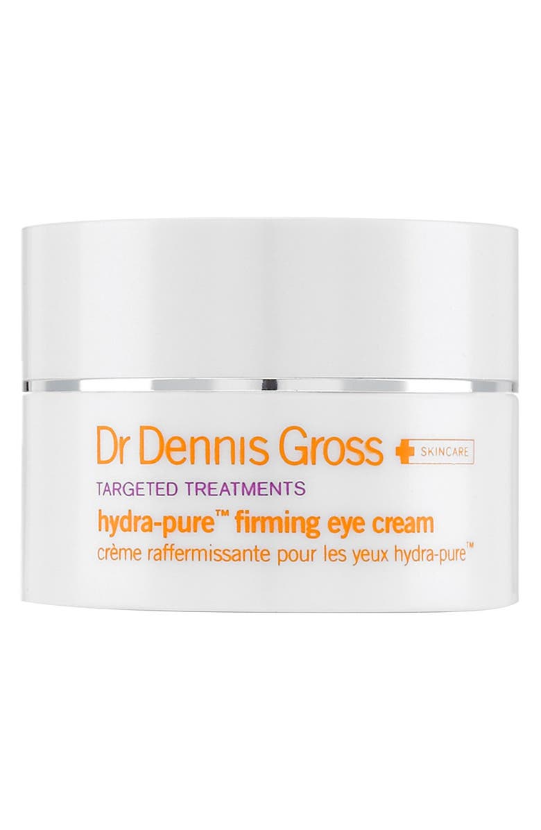 Dr. Dennis Gross Skincare Hydra-Pure Firming Eye Cream, Main, color, 
