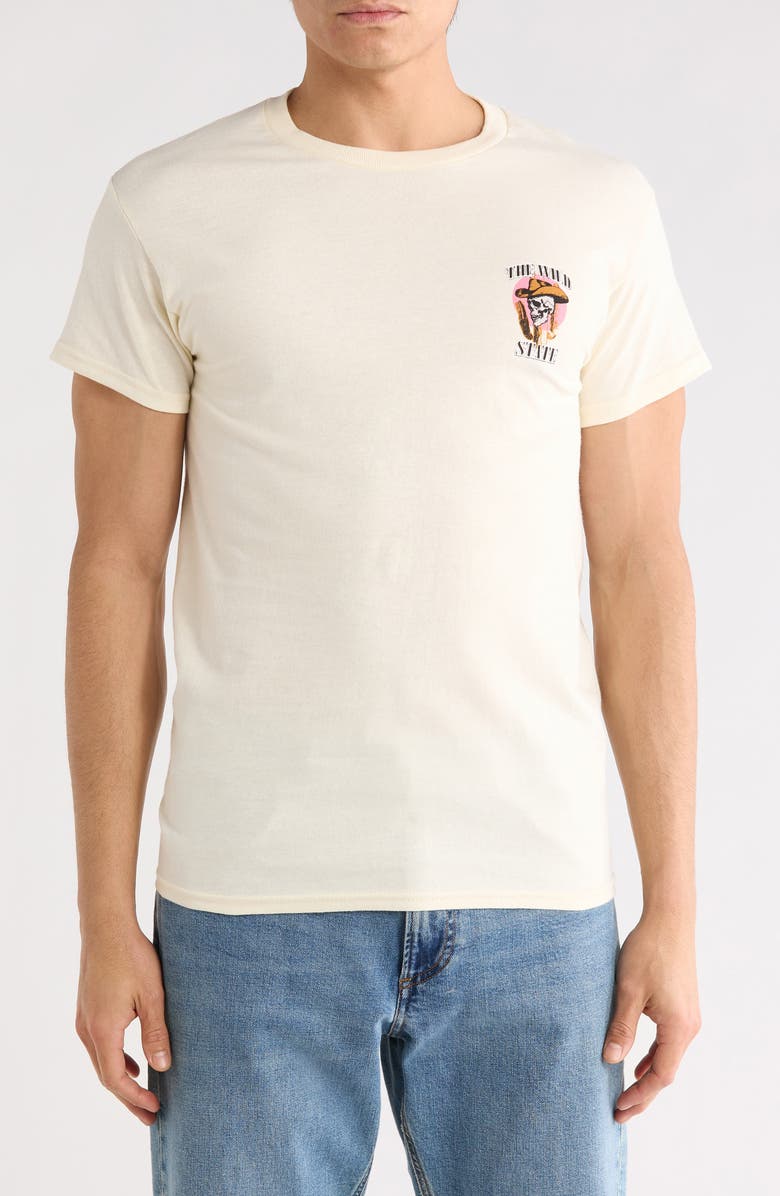RETROFIT Wild State Graphic T-Shirt, Main, color, Off White